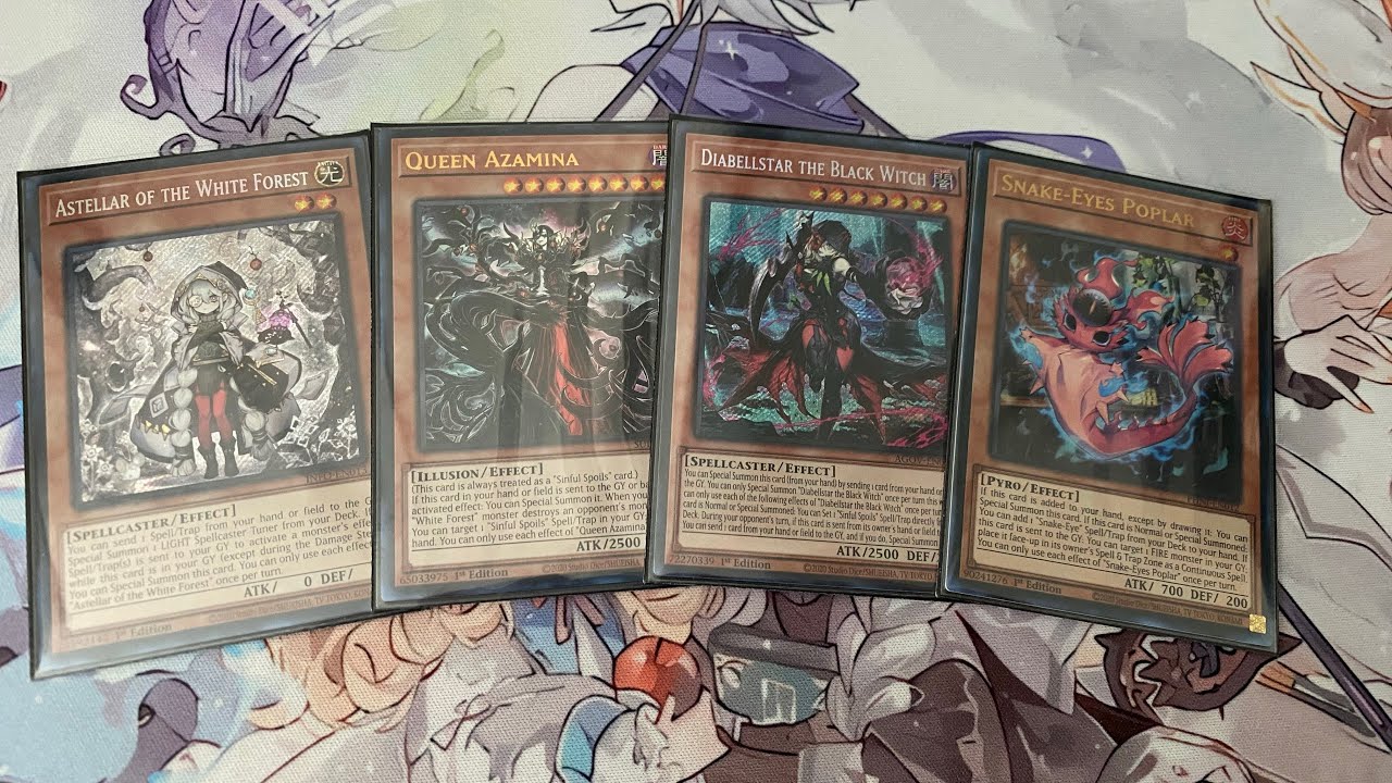 White Forest Azamina Snake-eyes Deck Profile