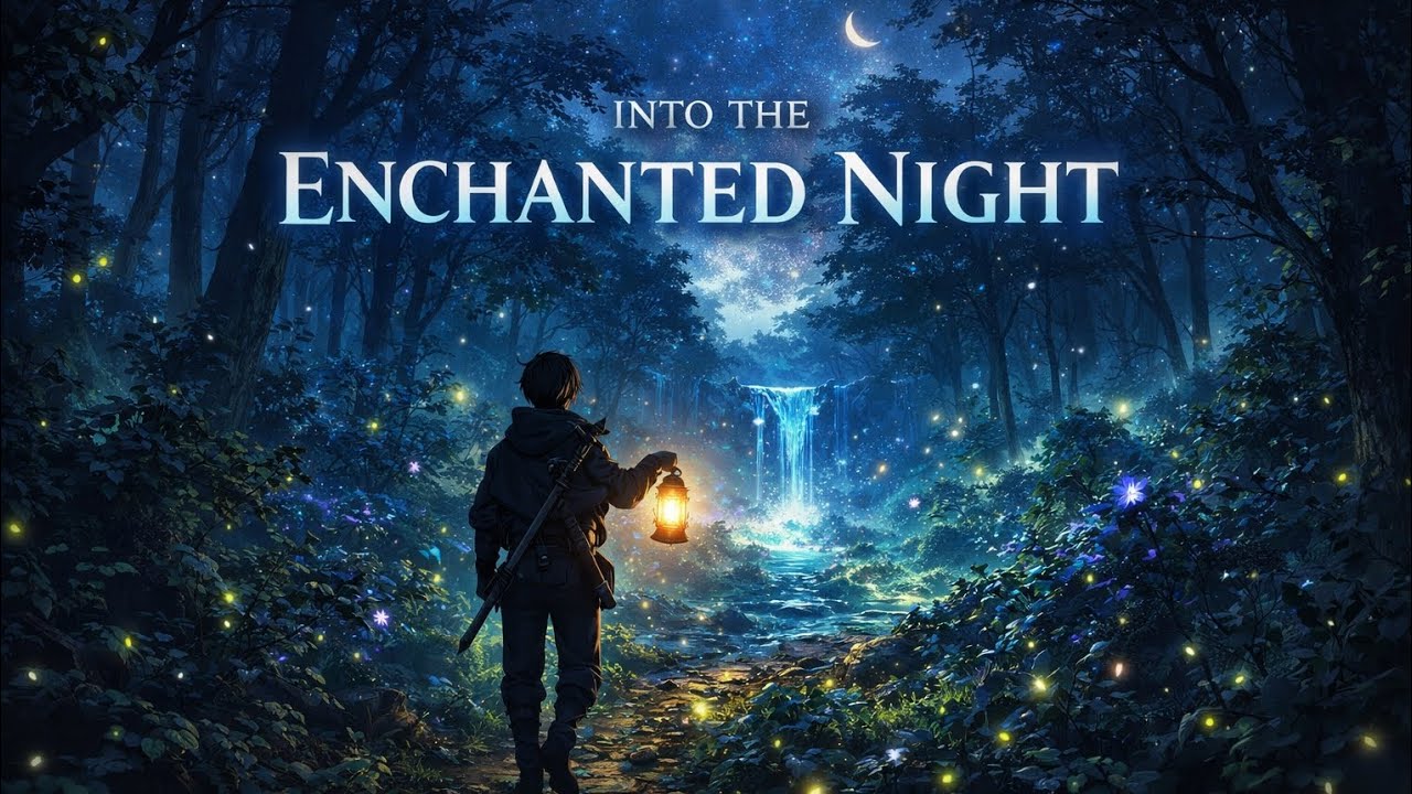 🌙 Into the Enchanted Night ✨Magical Cinematic Music – Avr Anivortex #video #avranivortex 