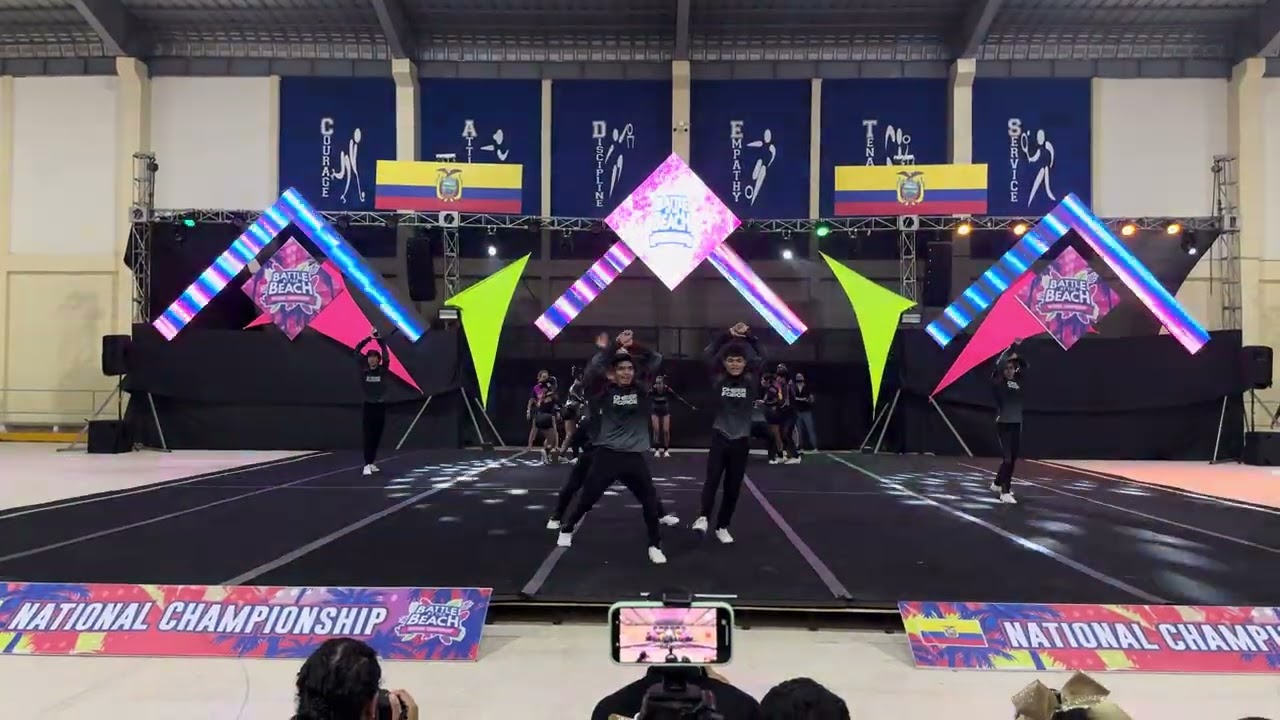 Open Coed Nv. 2 - BATTLE AT THE BEACH - Vicecampeones - Cheer Force Orenses
