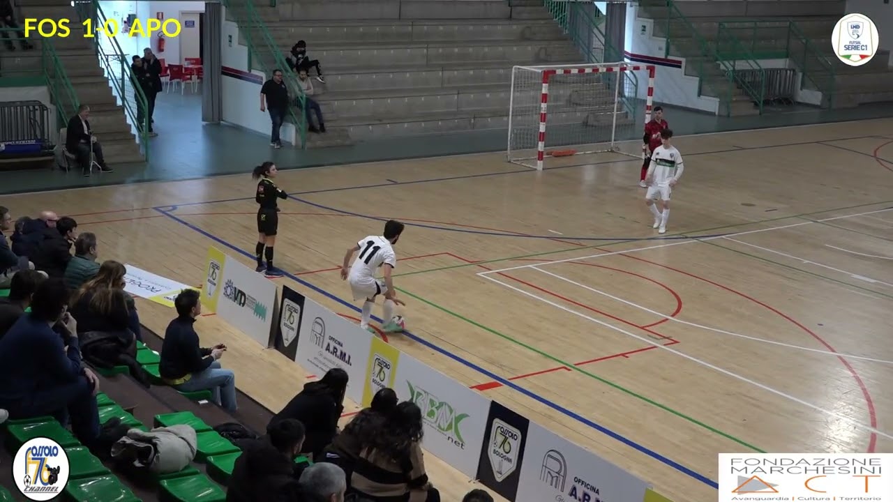 FUTSAL SERIE C1 : Fossolo 76 vs Aposa Bologna = 3-2 (07.02.26)