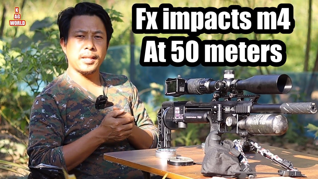 Accuracy test of fx impact m4 compact at 50 meters