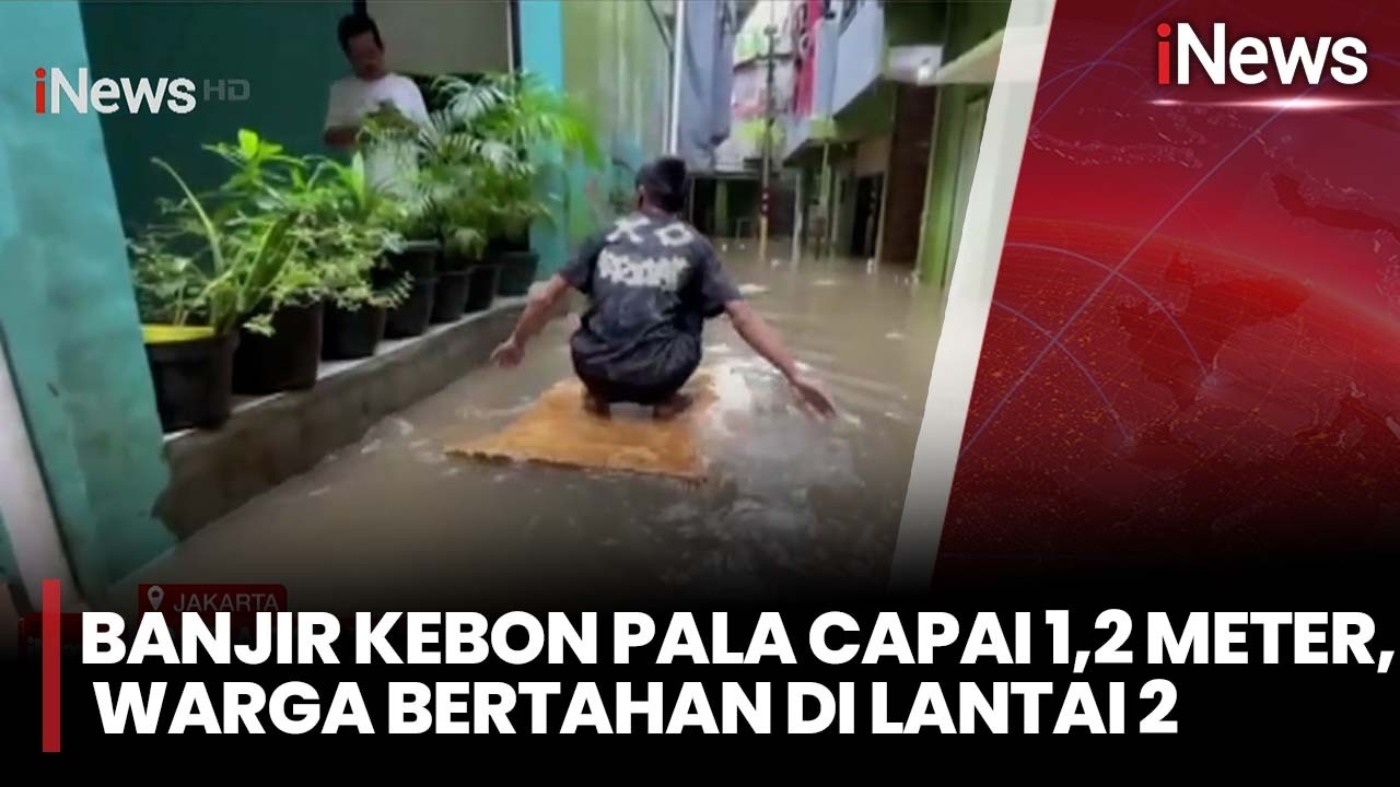 Ngeri! Banjir Kebon Pala Capai 1,2 Meter, Warga Bertahan di Lantai 2 | iNews Prime 20/2