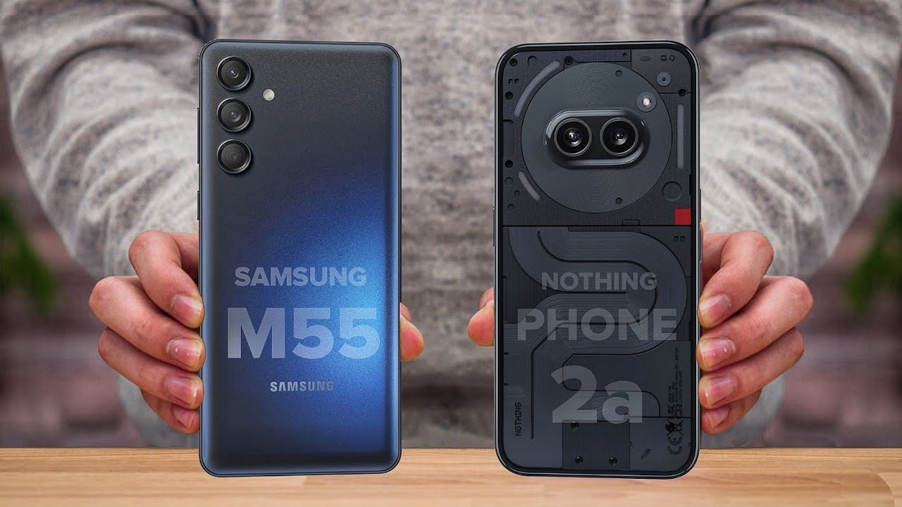 Samsung M55 Vs Nothing Phone 2a | Full Comparison ⚡ Which one is Best?