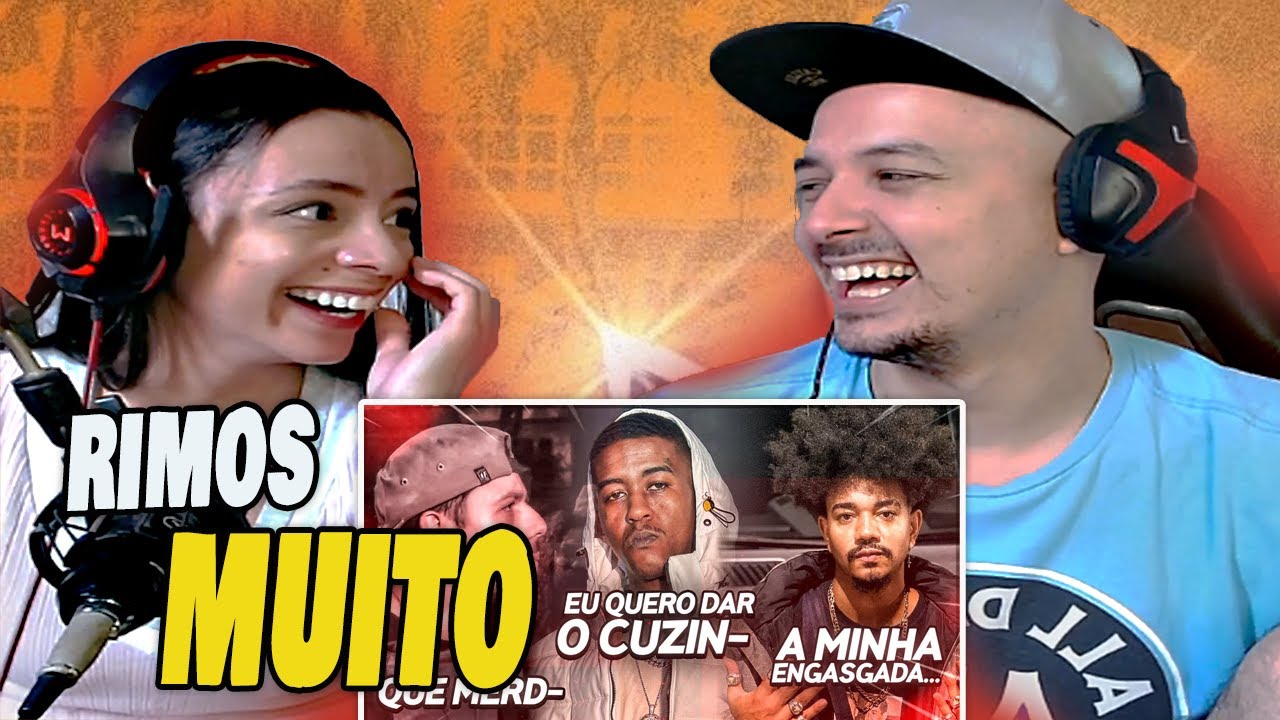 OS MELHORES CORTES SECOS DAS BATALHAS DE RIMA | Parte 1 [ REACT WALL E CAMILA FRANÇA ]
