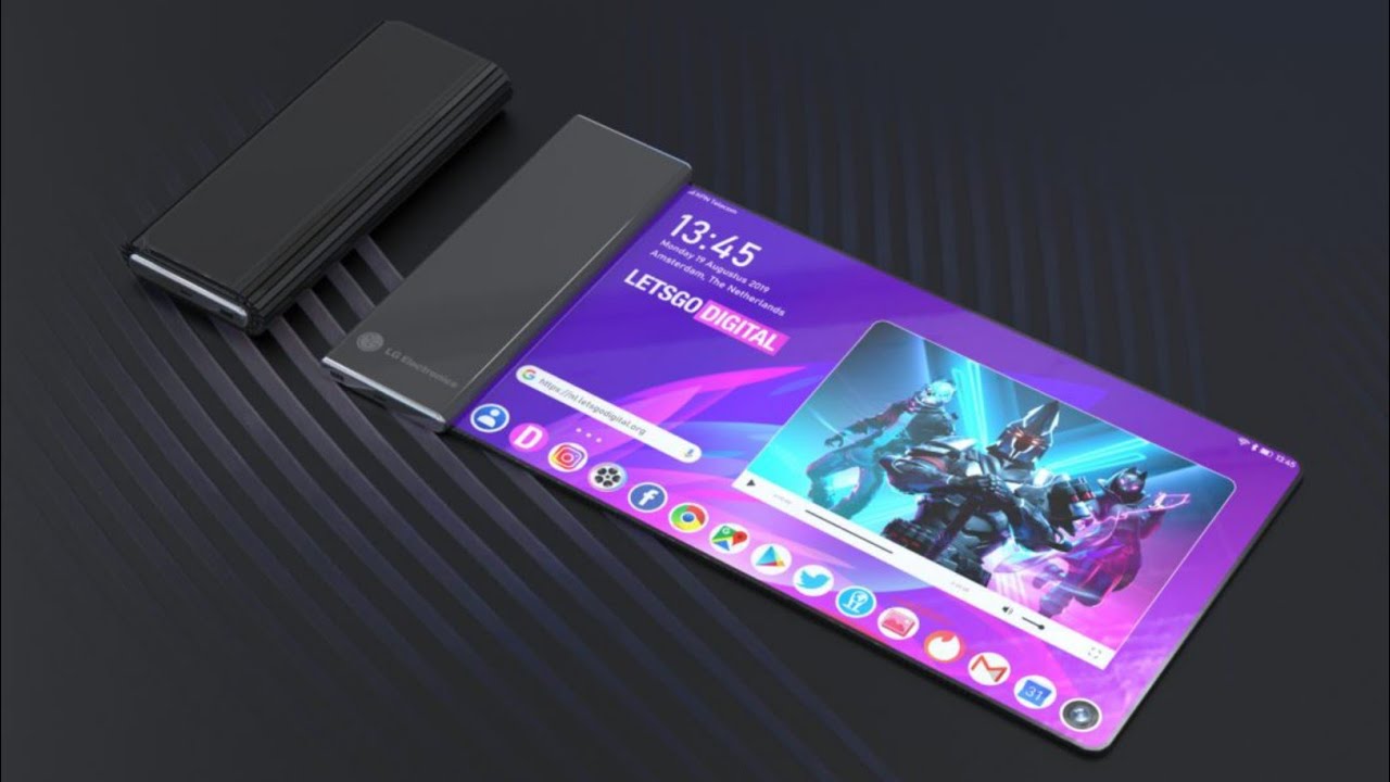 Lg Rollable First Look Concept Smartphone