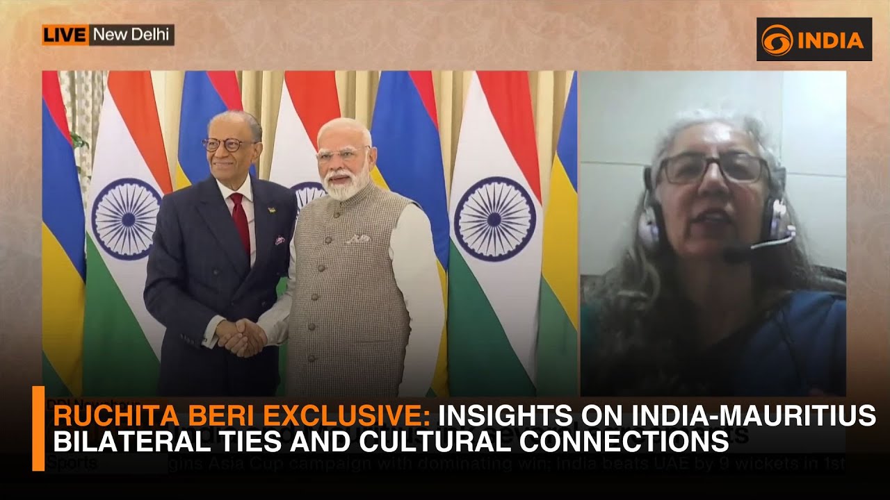 Ruchita Beri Exclusive: Insights on India-Mauritius Bilateral Ties and Cultural Connections