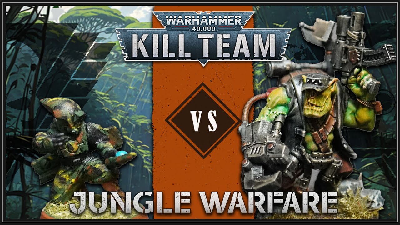 Pathfinder vs Kommando : Kill Team Jungle Warfare -Crit Ops 2022