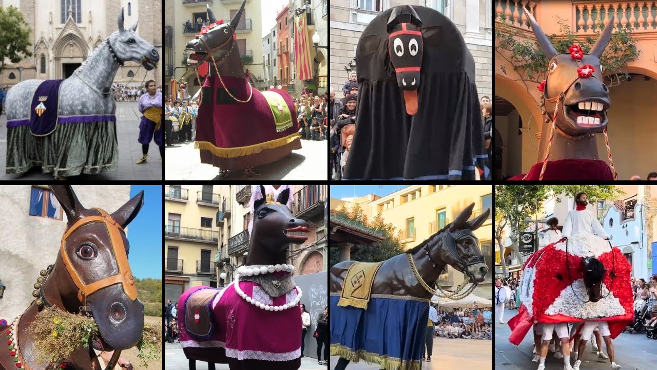 Barongan Keledai dari Spanyol Si Mulassa (11 Mulassa Keledai Terunik dari Barcelona)
