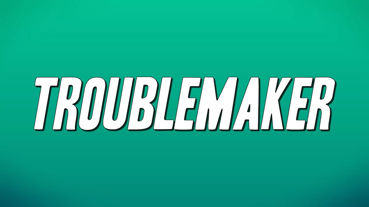 Olly Murs - Troublemaker ft. Flo Rida (Lyrics)