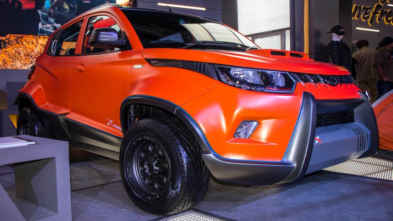 Mahindra KUV100 Xtreme First Look - Auto Expo 2018 | ICN Studio