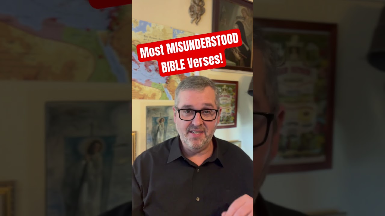 Most MISUNDERSTOOD Bible Verses #christianhistory #biblestudy #bible #gospel #godslove #prayer