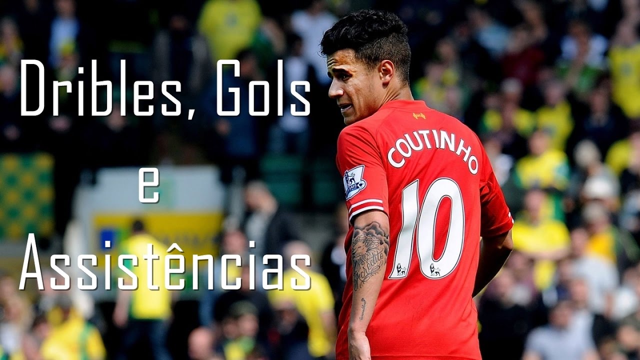 PHILIPPE COUTINHO - DRIBLES, GOLS E ASSIST&Ecirc;NCIAS 2016/17 HD