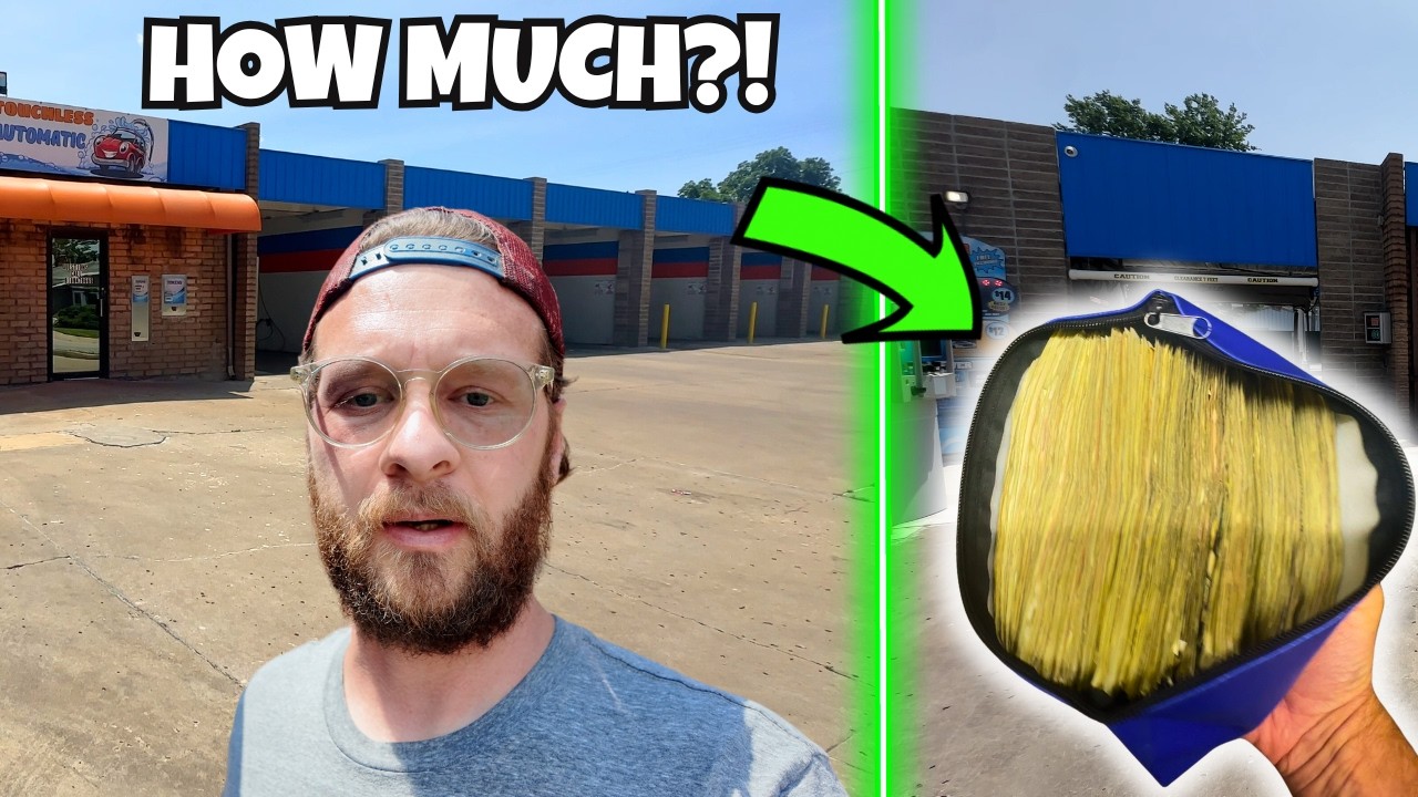 I Bought and Renovated a $425,000 Car Wash, This is How much Money it Made in 7 Days!