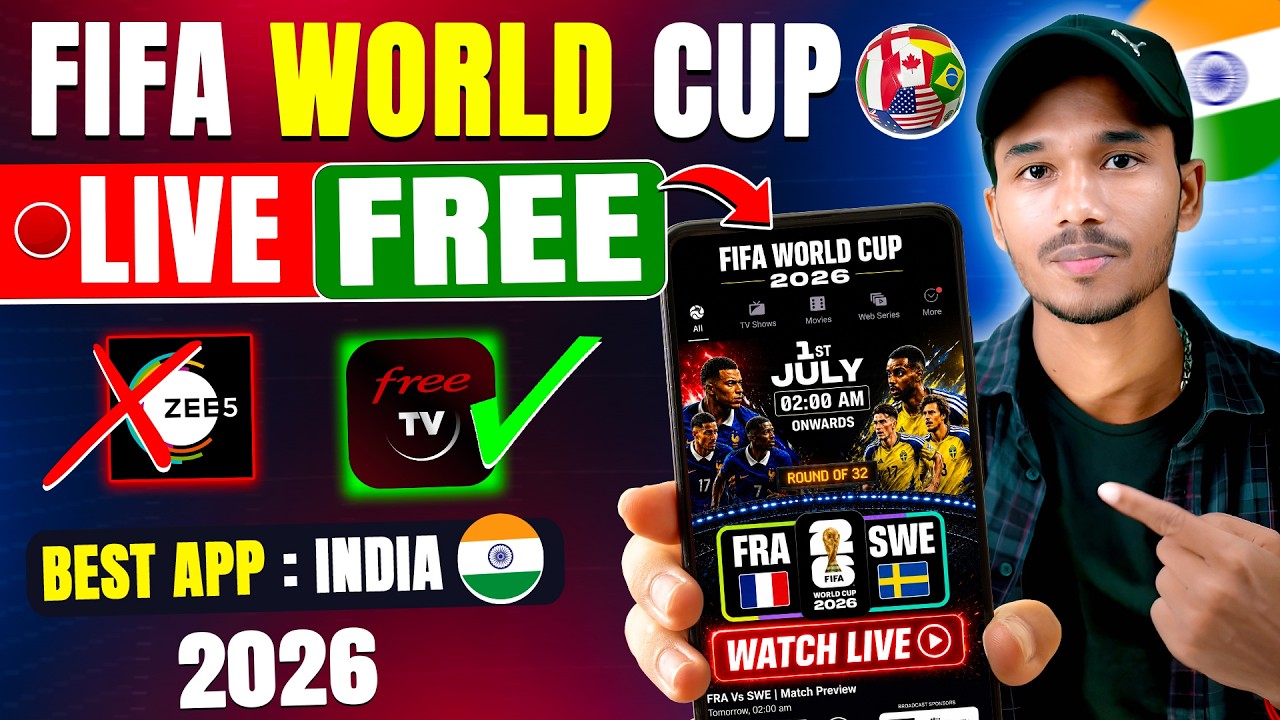 How to watch fifa world cup 2026 for free? || Fifa world cup free mein kaise dekhen | Tech Bindass