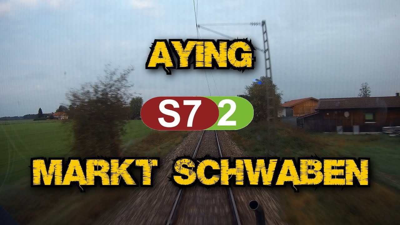 Führerstandsmitfahrt 2018 S-Bahn München - 