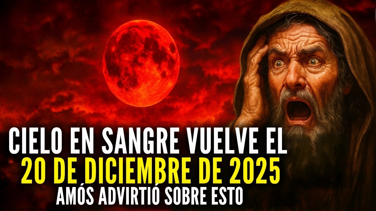 EL CIELO EN SANGRE REGRESA EL 20 DE DICIEMBRE DE 2025 — AMÓS ADVERTIÓ SOBRE ESO