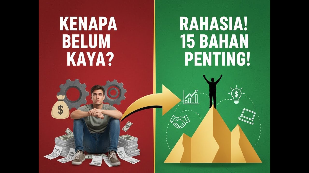 Kenapa Kamu Belum Kaya? Ini 15 Hal yang Harus Kamu Miliki