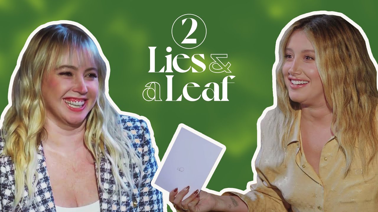 Related to WHO?? Ashley Tisdale Uncovers Connection To Disney Co-Star | 2 Lies & A Leaf® | Ancestry®