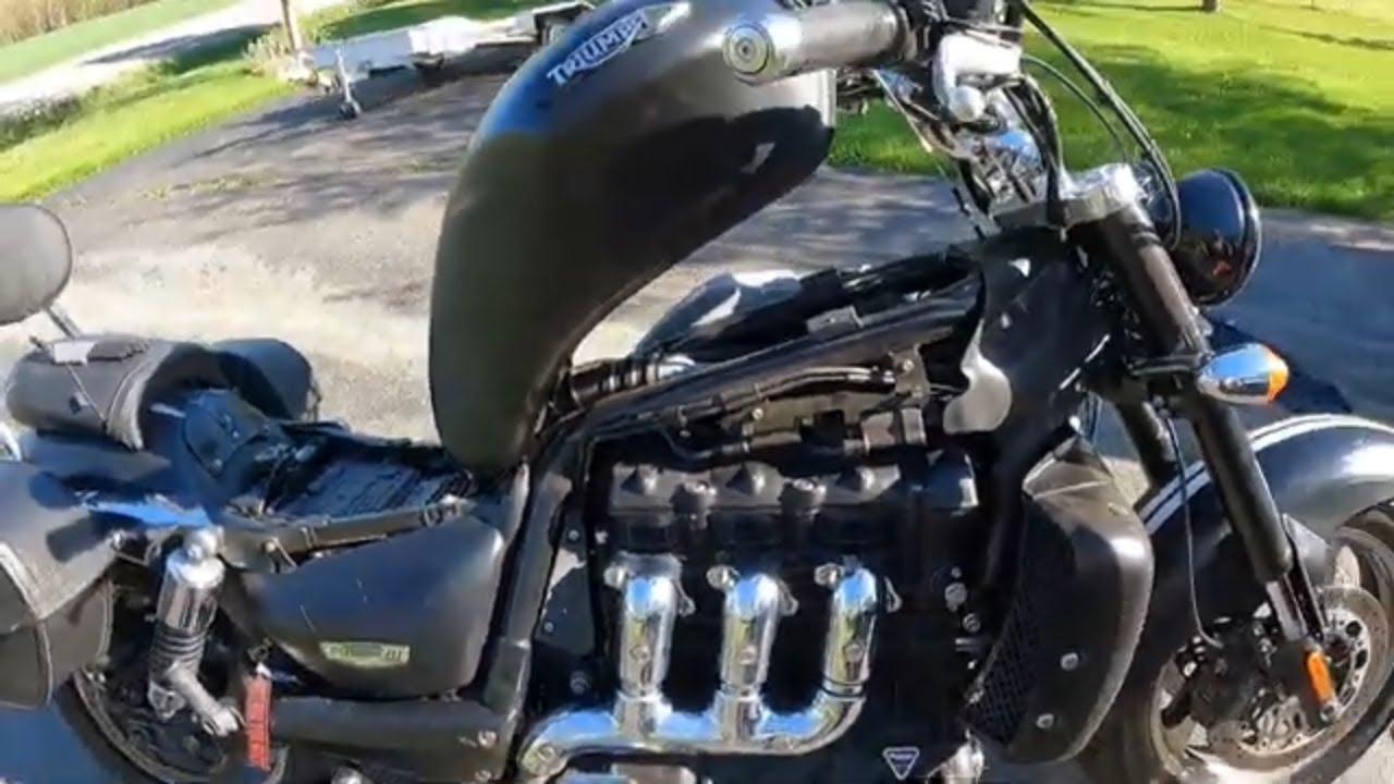 СНЯТИЕ ОГРАНИЧЕНИЙ на Triumph Rocket 3 Roadster!