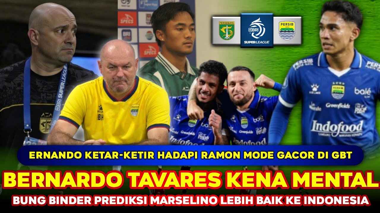 Bonek TAKUT KALAH❗ Bojan Pakai TAKTIK SERANG INI vs Persebaya❗ Ernando TAKUT Ramon❗ Marselino Persib