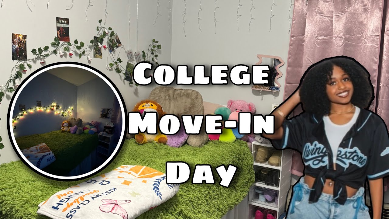 College Move-In Day *Freshman Year* At Livingstone College 🐻🩵