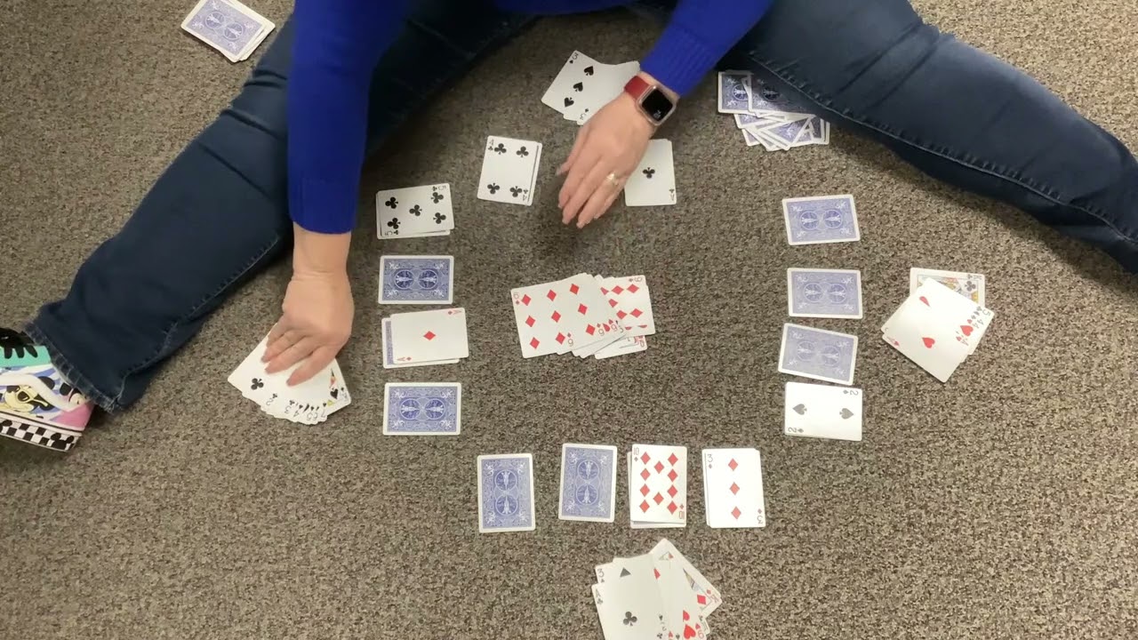 Tens card game