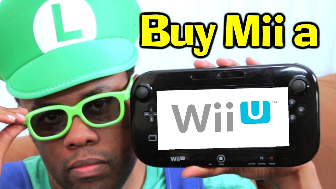 BUY MII a WII U (Nintendo Wii U Rap) : Black Nerd Comedy