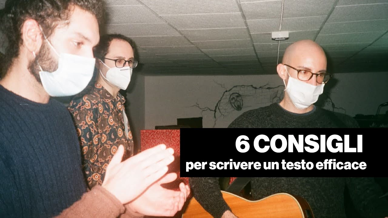 Songwriting - 6 consigli per SCRIVERE un TESTO efficace