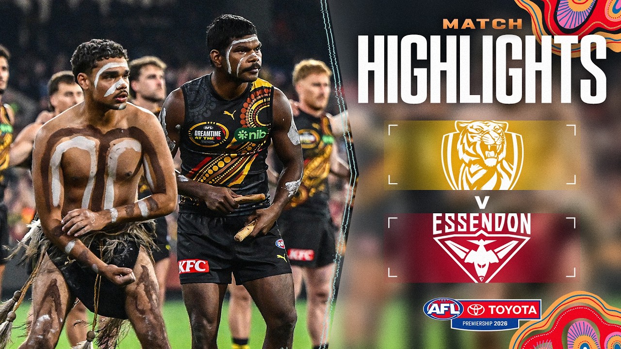 Richmond v Essendon Highlights | Round 11, 2026 | AFL