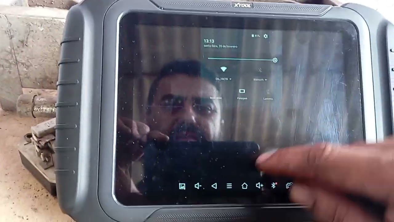 Mais um osciloscópio acabou chegar de 5 canais com wi-fi 😀