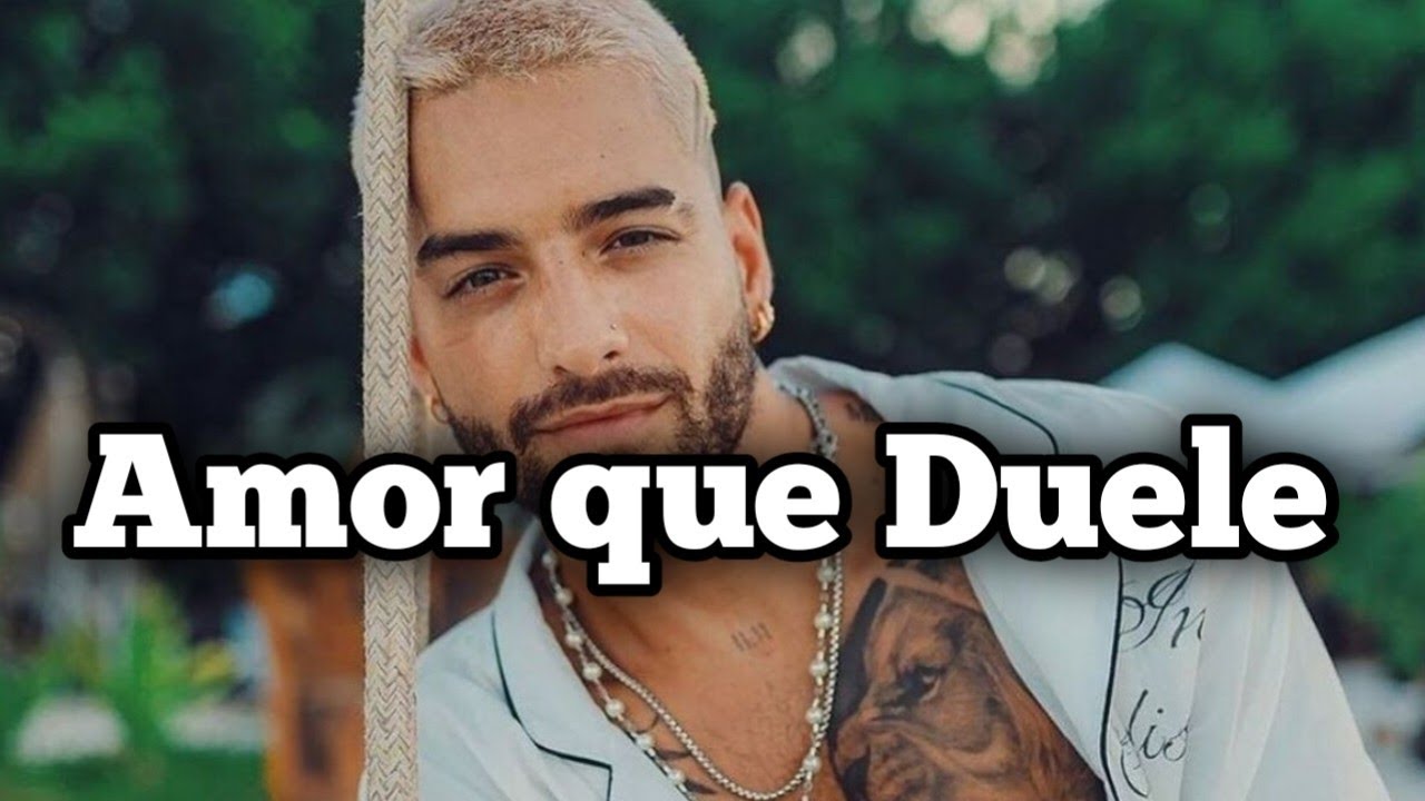 MALUMA - Amor que Duele ( Official lyrics )