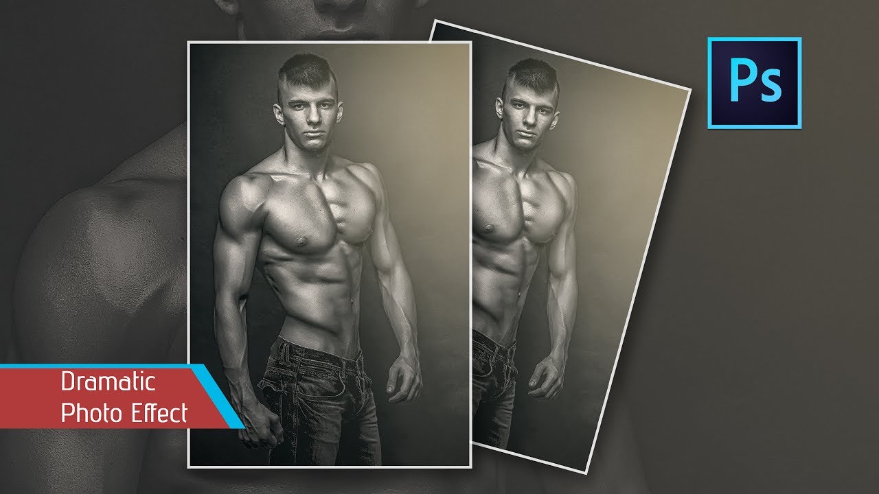 Photoshop CC Tutorial: Dramatic Photo Effect (B&W)