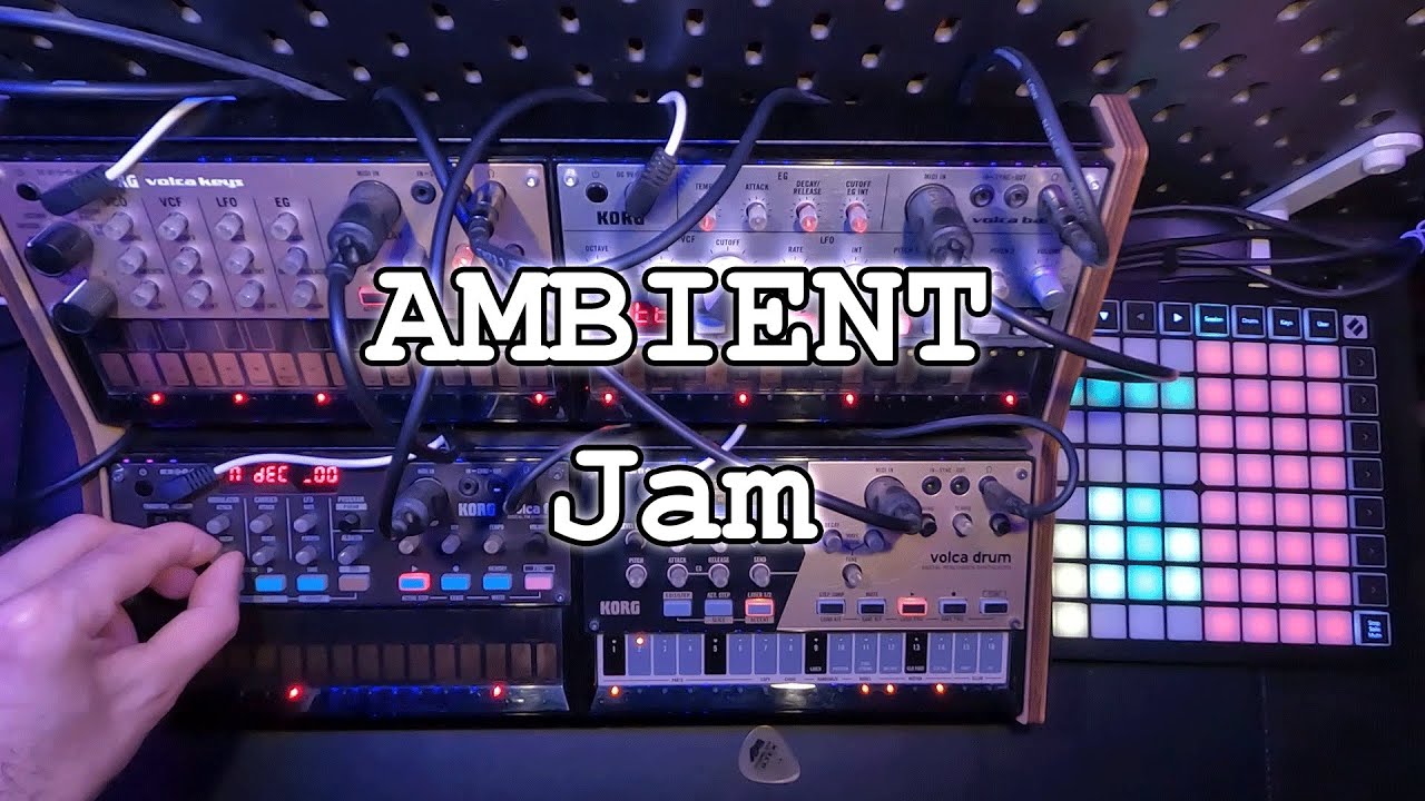 Ambient Synth Jam | Cosmic Soundscape with Korg Volcas