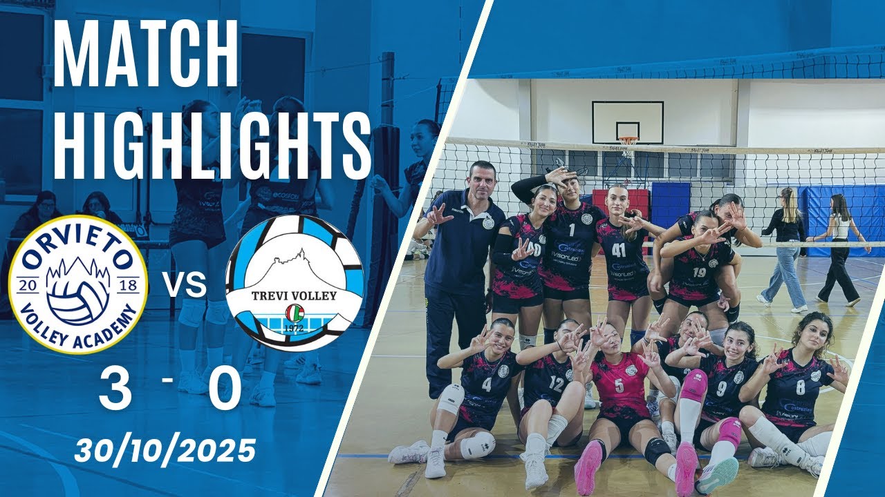Under 16 - Orvieto Volley Academy vs Trevi 3-0