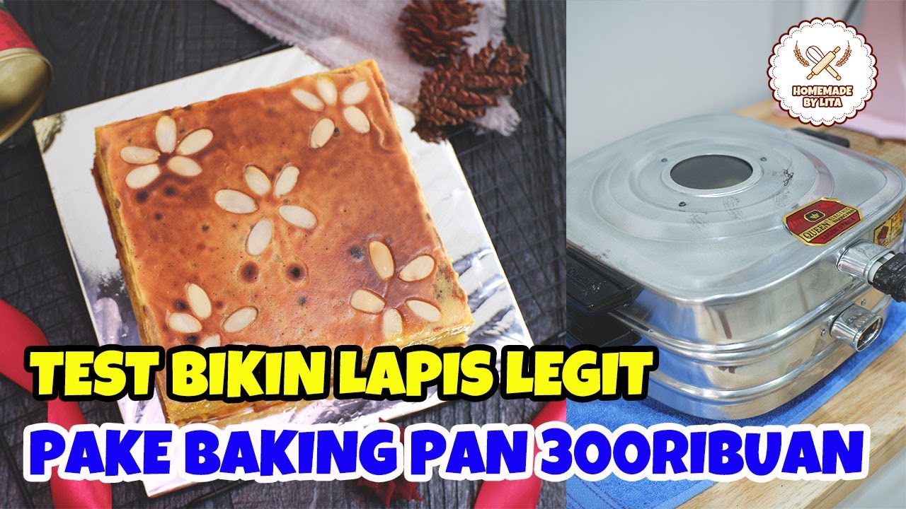 Review Cara Panggang Lapis Legit dengan Baking Pan Queen Oven Jadul Lapis Legit Murah
