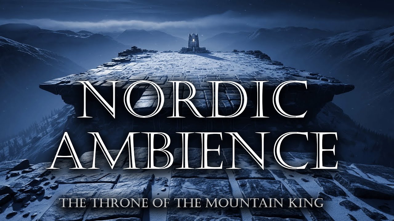 The Throne of the Mountain King – Skyrim-Inspired Ambience for Sleep, Study, Focus & Relaxation 3 Hr