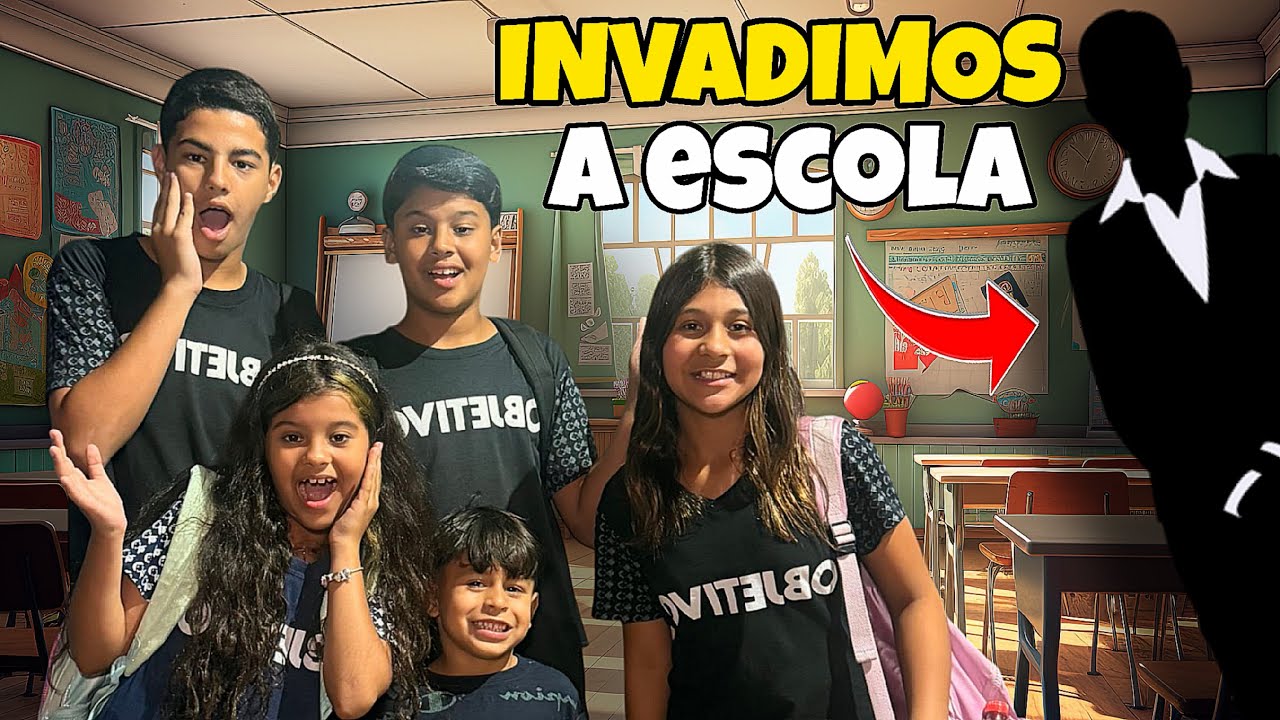 SERA QUE DEU RUIM? 👀 INVADIMOS A ESCOLA E OLHA NO QUE DEU…