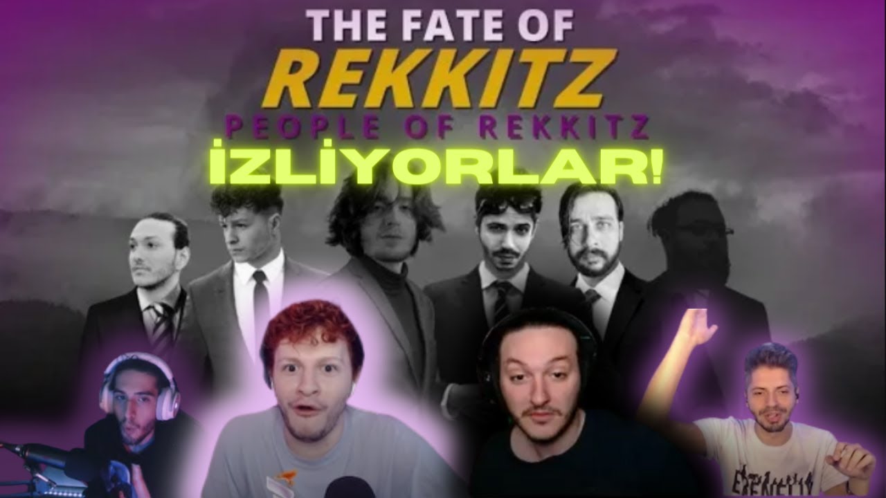 Toqtir, Purplebixi, Zade ve Eren Aktan ''The Fate of Rekkitz: People of Rekkitz'' İzliyor