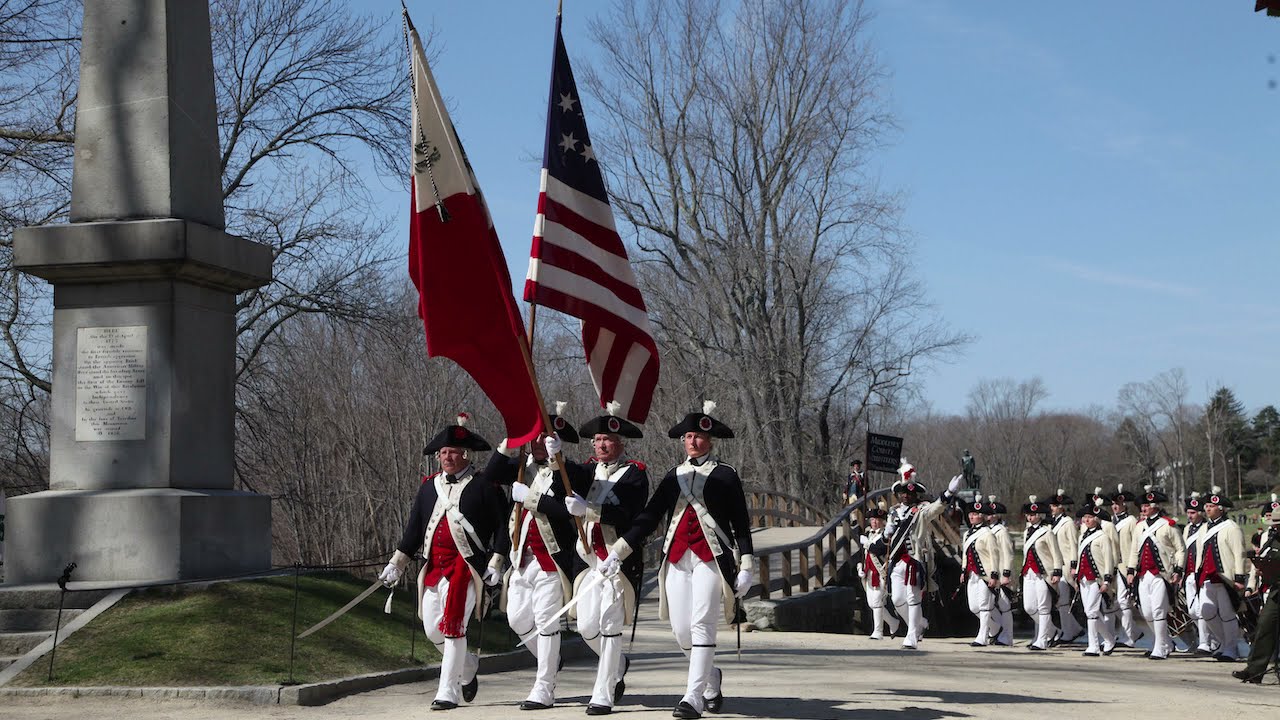 Middlesex Country Volunteers Fifes and Drums at Minute Man National Historical Park!