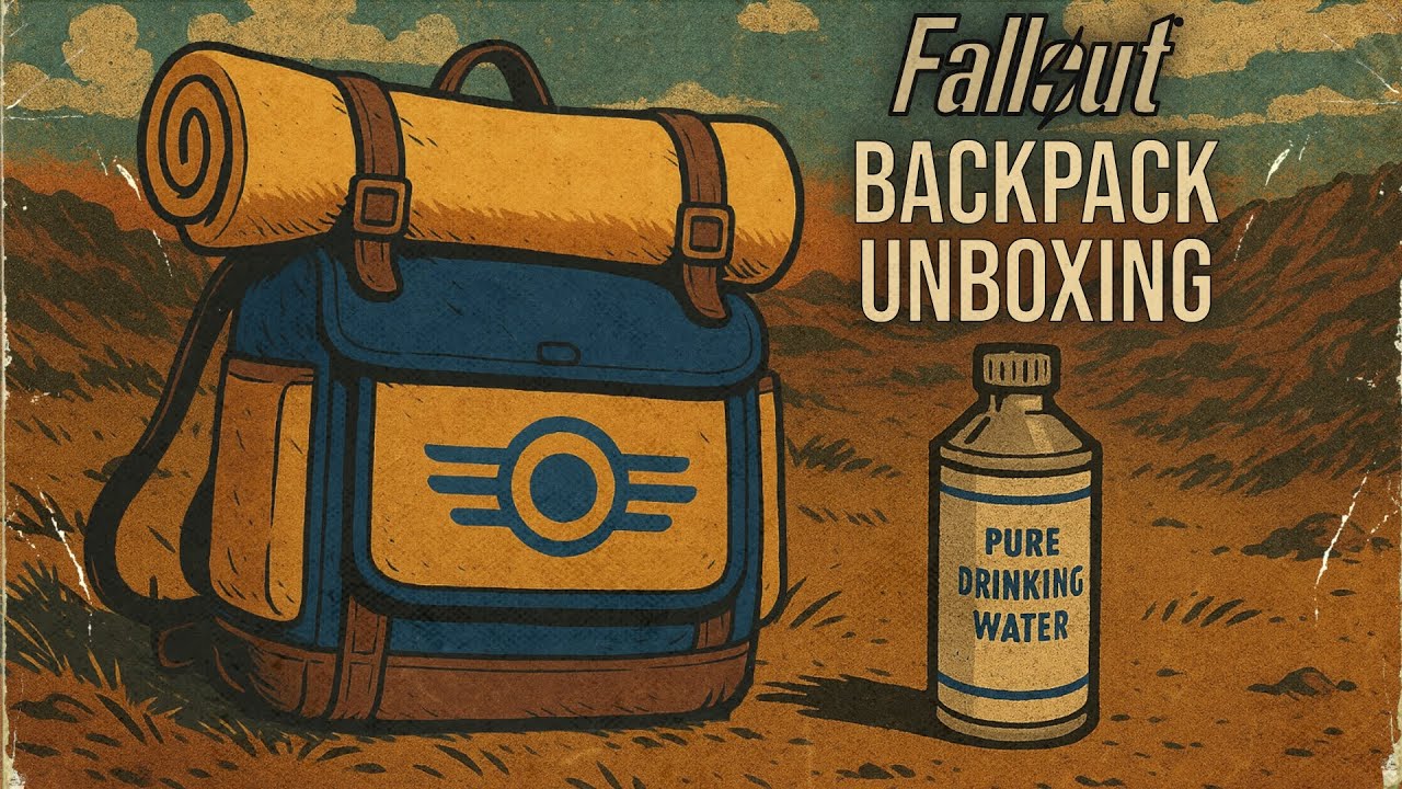 Unboxing Lucy's Backpack from the Fallout TV series on Amazon Prime! #fallout #bethesda #props