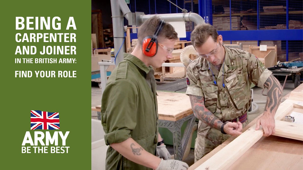 Carpenter and Joiner - Roles in the Army - Army Jobs