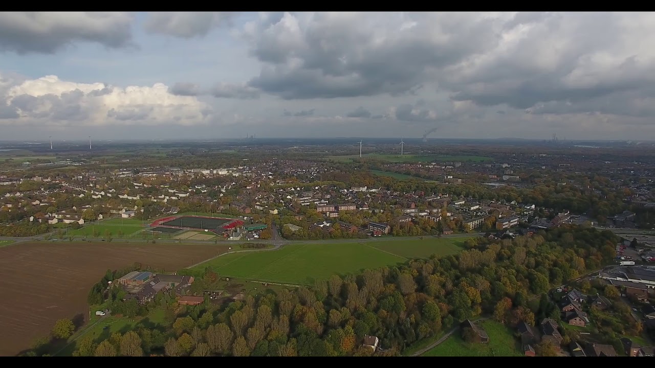 Überflug mit der Phantom, Moers Genend, Niederrhein