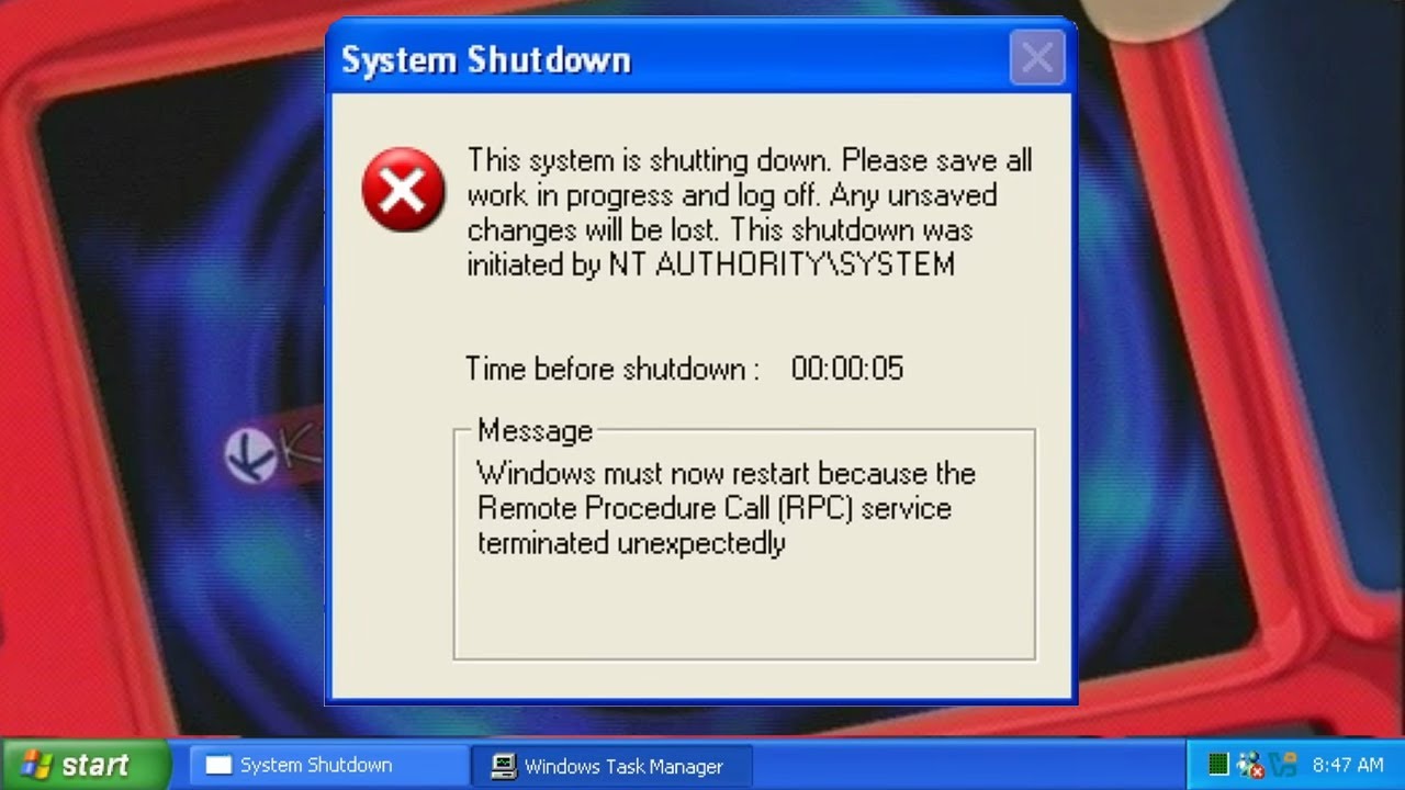 Самый разрушительный червь Windows XP (Blaster)