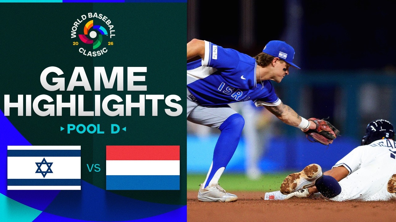 Israel vs. Netherlands 2026 World Baseball Classic | Game Highlights