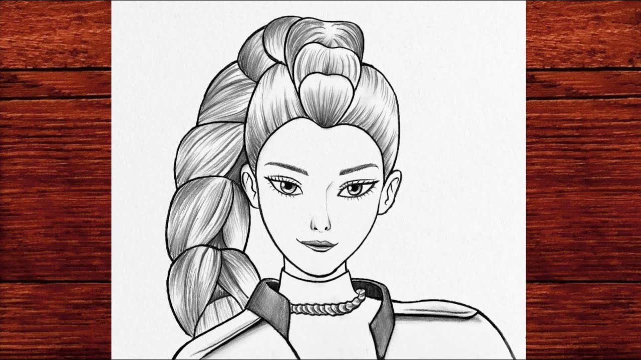 Как рисовать Руми ХантриксПростой урок рисования охотников на демонов в стиле K-pop