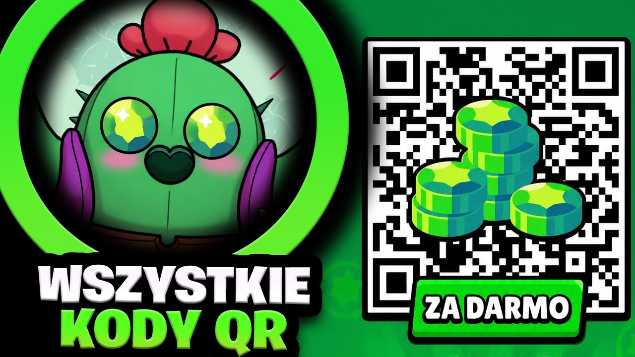 WSZYSTKIE DZIAŁAJĄCE KODY QR z DARMOWYMI RZECZAMI w BRAWL STARS (2026)