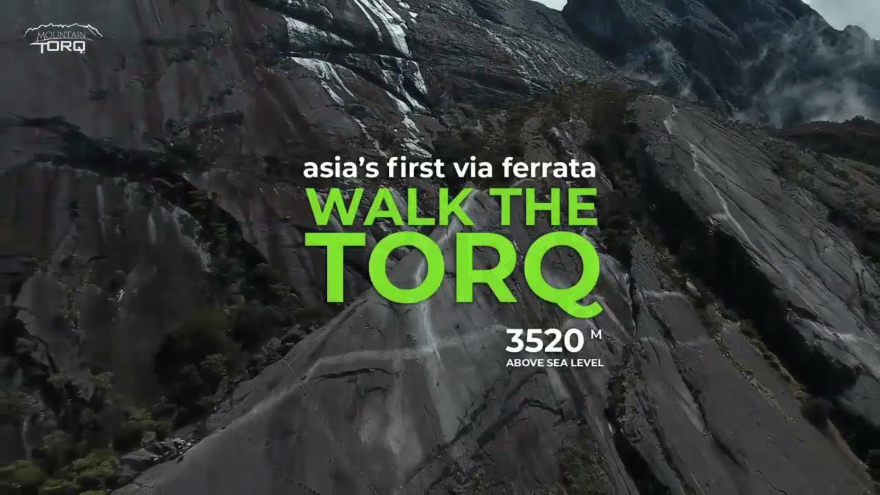 Via Ferrata Walk The Torq on Mount Kinabalu  - Asia's First Via Ferrata