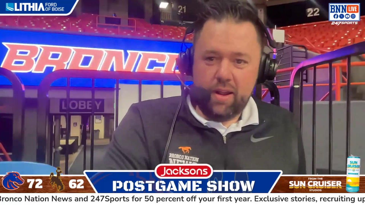 Jacksons Postgame Show: Boise State wins second straight, tops Wyoming, 72-62,