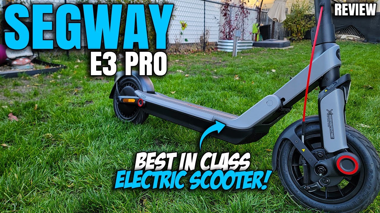 Этот самокат — лучший в своём классе! | Обзор электросамоката Segway E3 Pro