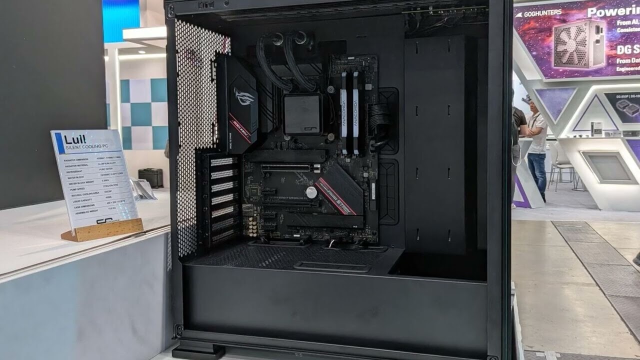 Cryorig представила обновленный почти бесшумный корпус с водяным охлаждением на Computex 2026